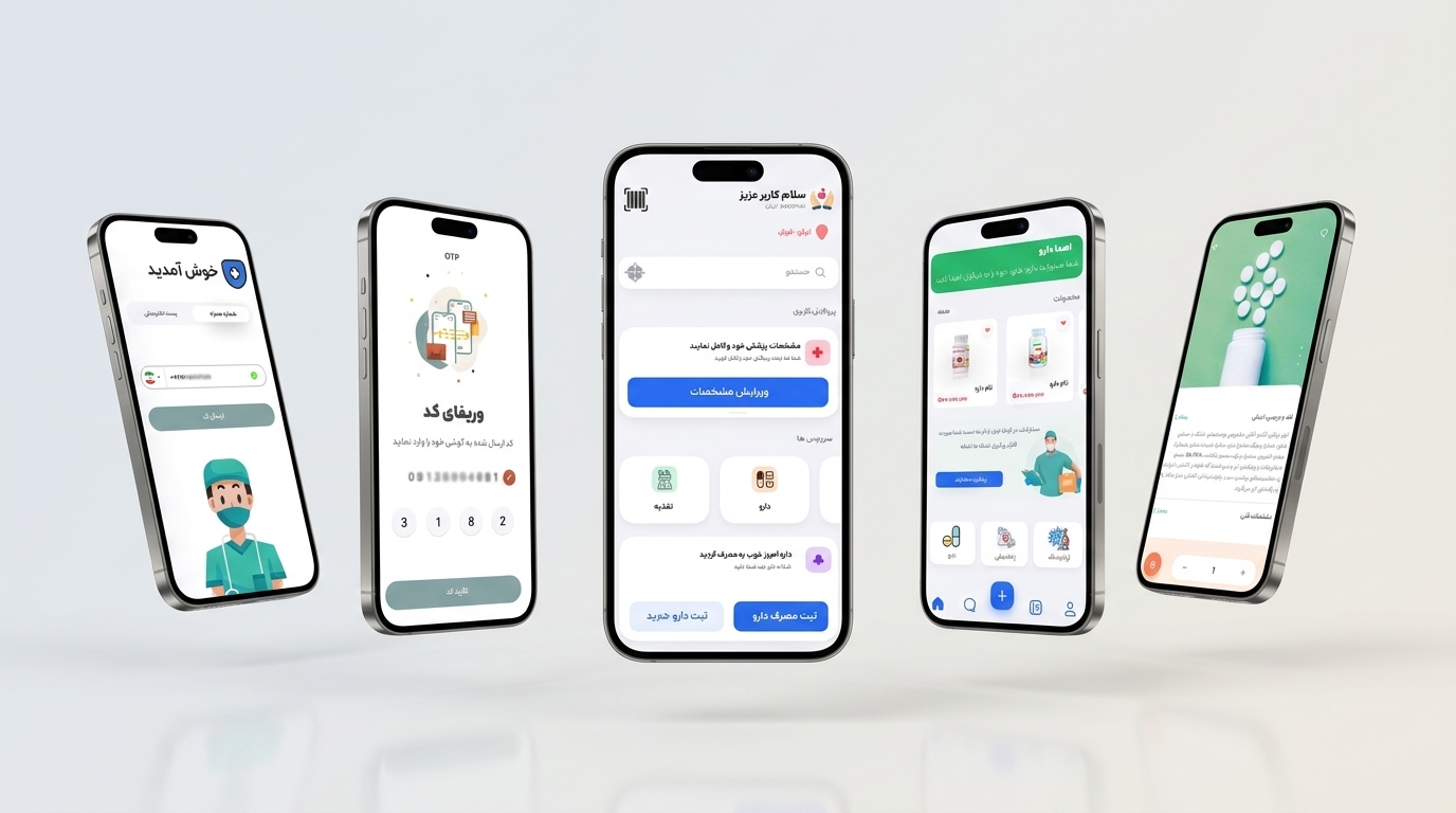 Daruma — Health & Pharmacy (Figma concept)